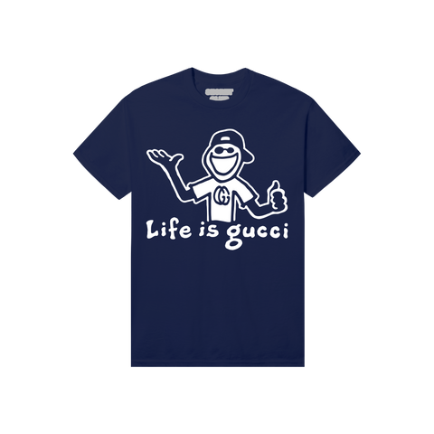 LIFE IS GOOD GUY T-SHIRT