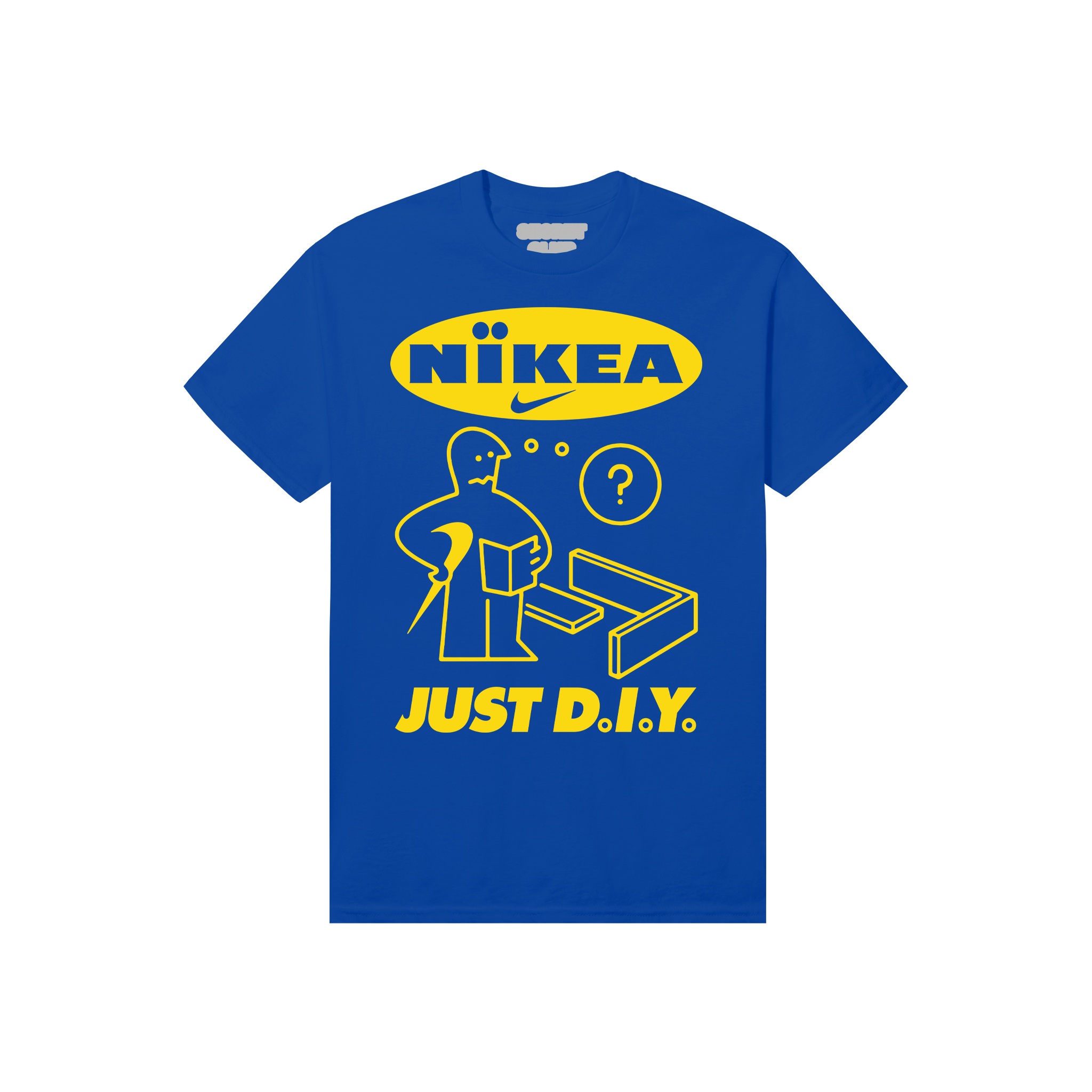 BLUE NIKEA T-SHIRT